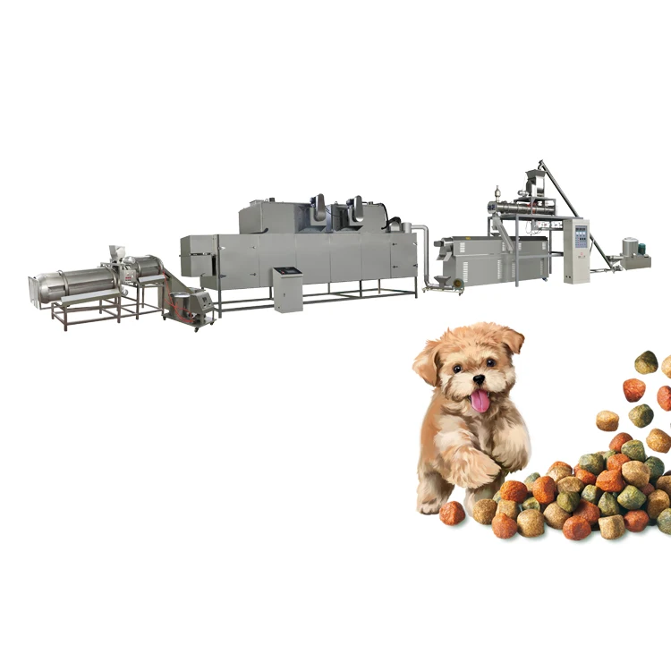 Hongqiang AMC china manufacturer machine pour fabrication des croquettes animauxpet food dog machineextruded pet food