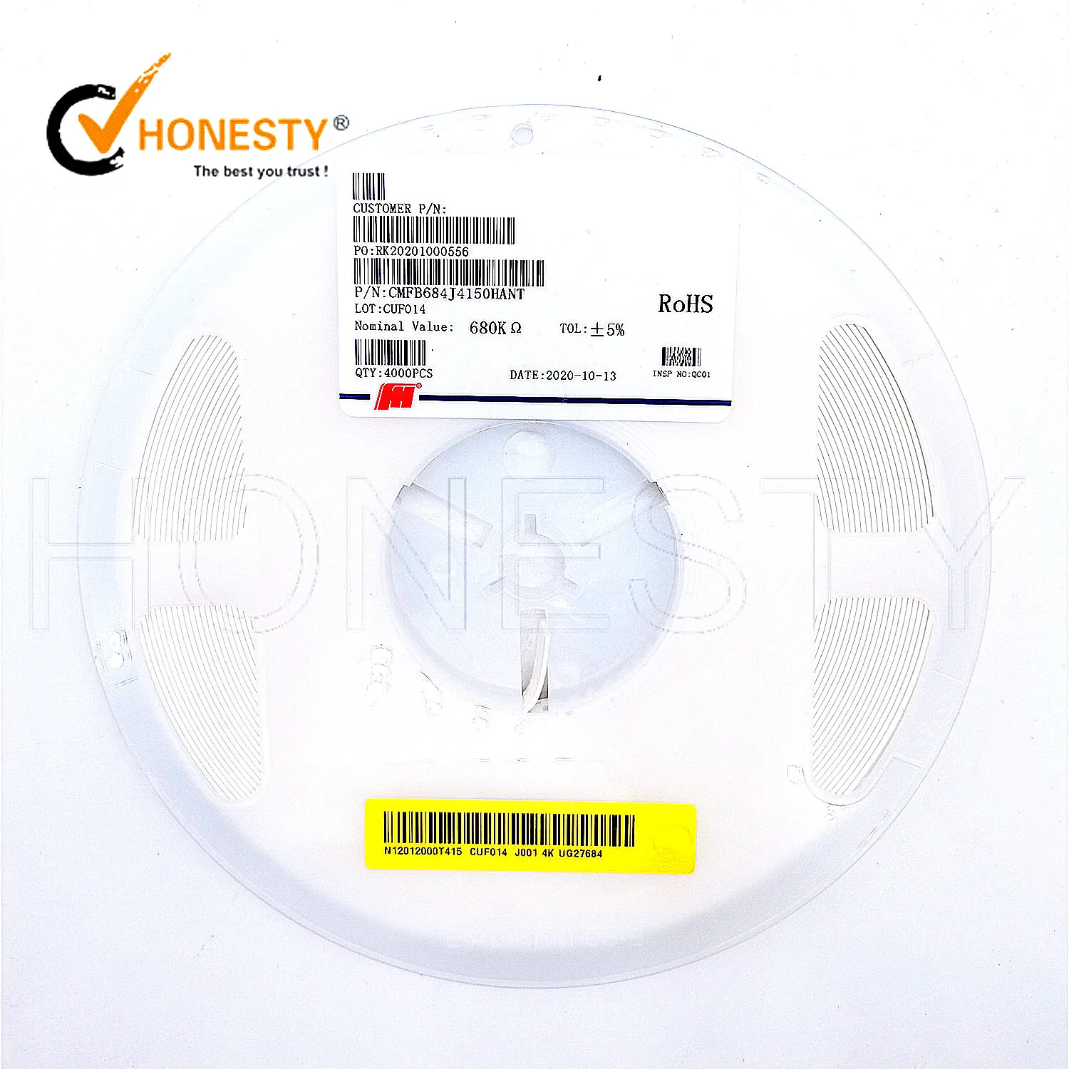 CMFB684J4150HANT    NTC   0805    680   5% J 4150    temperature sensor NTC thermistor