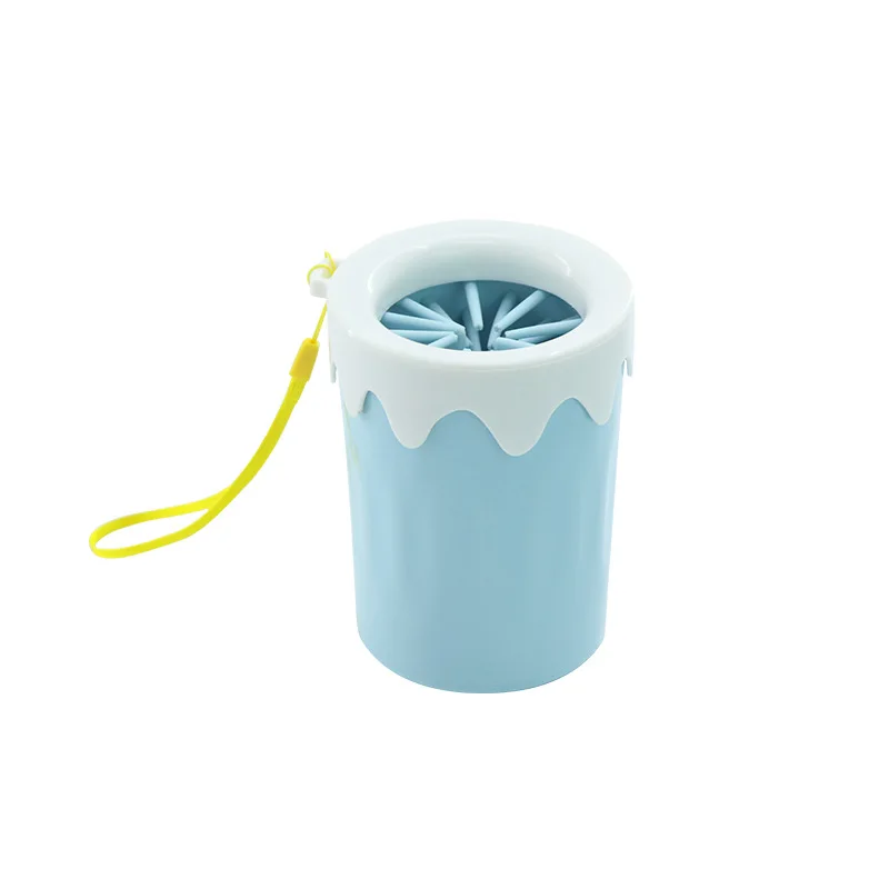 
2020 in stock ready to ship Wholesale Portable Pet Dog Paw Cleaner Cup for cat and dog feet cleaner 
