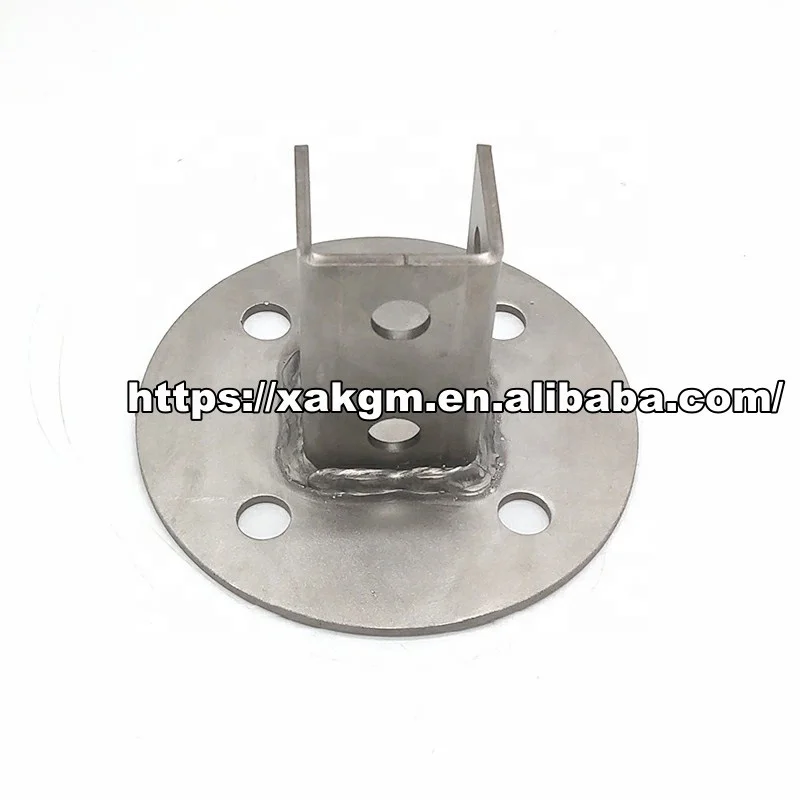XAK Новая нержавеющая сталь SS304/SS316/оцинкованная конструкция Круглый стальной кронштейн для стального