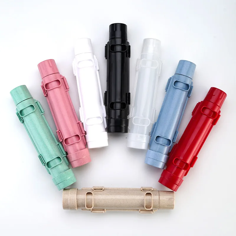 Hensin Hot Sale Healthy Japanese Style Coloured Rice Mold Wheat Straw Rocket Sushi Roller Sushi Bazooka For Making Sushi