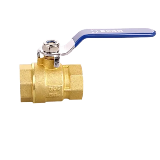 BSP NPT Female Threaded 3/8' 3/4' 1/2' 1 inch Brass Ball Valve For Water Application