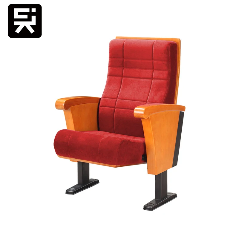 Modern Style Soft Cushion Auditorium Chair for Theater Church Cinema Hall School Hotel Hospital Home Theater Use