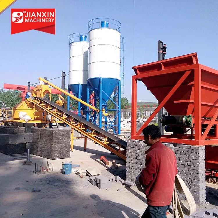 25m3 hzs25 Concrete Batching Plant  concrete mixing plant