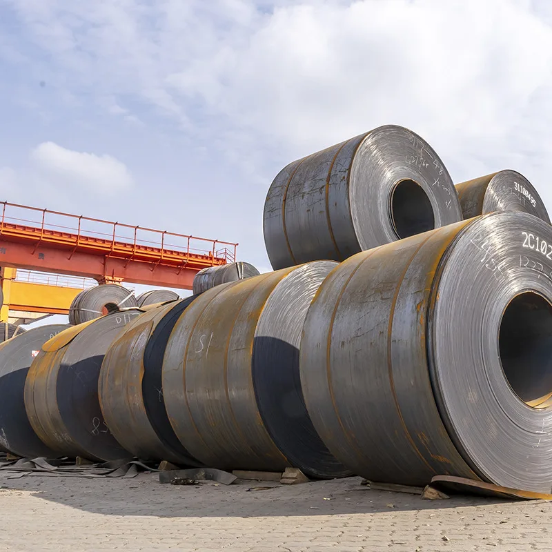 Hot Steel Coil Factory Direct Sale Hot Rolled Iron Sheet Black Q235 Q345 Carbon Steel Coil Ss400 Manufacturer Hrc