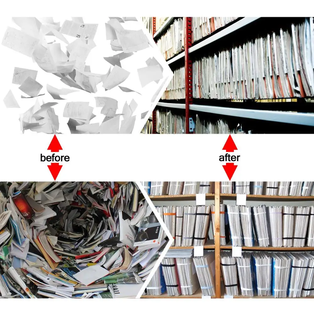 Letter A4 Paper Expanding File Folder Pockets Accordion Document Organizer