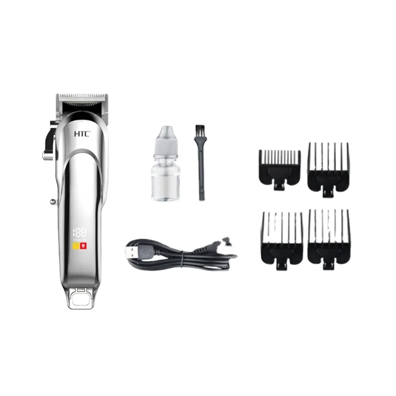 HTC CT-8087 Strong Powerful Barber Home Use Hair Clipper Electric Beard Trimmer Professional Hair Trimmer