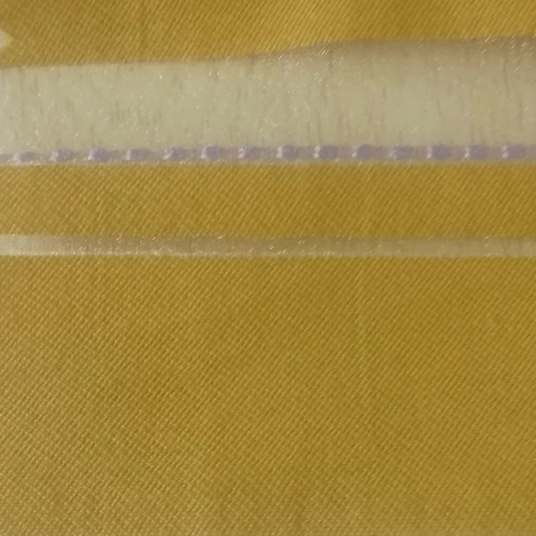 
Spring Summer Polyester Polyamide Cotton dobby stripe sheer woven fabric for blouse & fashion top styles. 