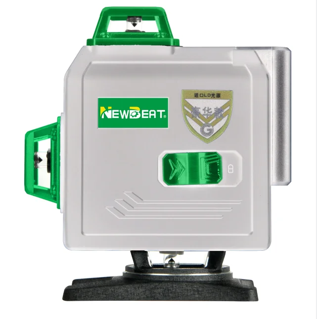 NewBeat Battery Portable Green Beam Rotary Self Leveling Nivel Laser 360 4D Laser Level 16 Lines