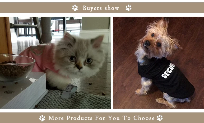 Wholesale plain pet Summer Clothes Dog Cat Tank Top T shirt