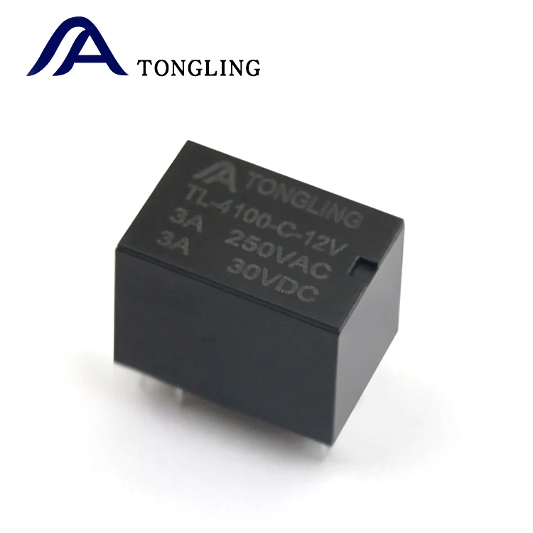  Сигнальное реле TL-4100-C-12V 12V 6Pin 5V 3A JRC-21F