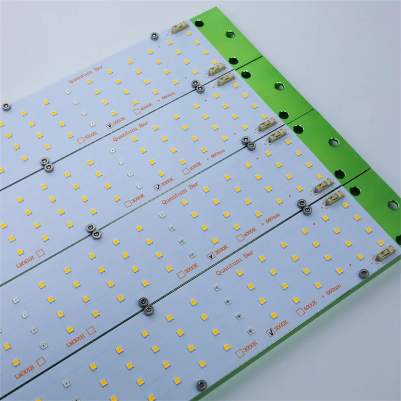 KingBrite led Samsung lm301h/lm301h + epistar 660nm/lm301h 660nm UV IR / LM281B pro полный спектр светодиодная полоса роста (PCBA радиатор)