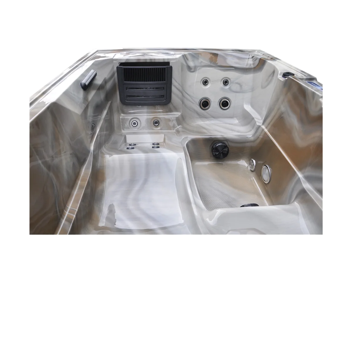 Hot tub jacuzzis outdoor spa 3 person for sale cheap price garden gazebo luxury acrylic jet overflow whirlpool massage bathtub