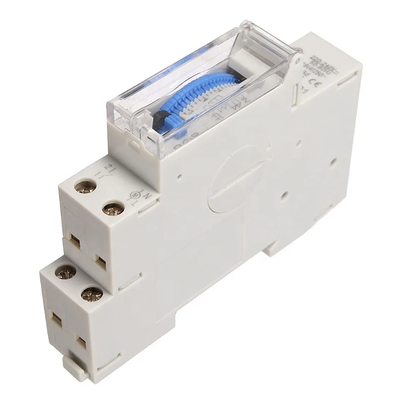 SUL180a 15 Minute Din Rail Daily 24 Hours Mechanical Timer Switch with Battery