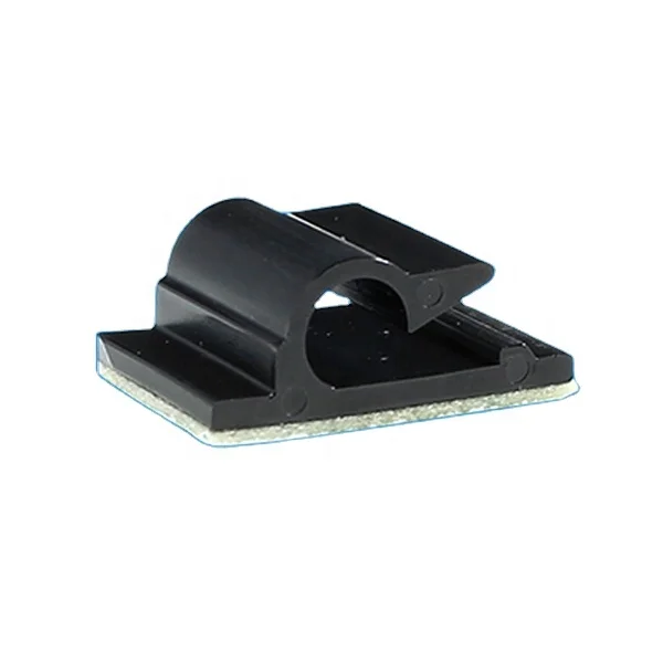3M Adhesive Plastic Cable Clips Telecom Network Cable Fixture Wire Mount Clips, Plastic Pipe Clamp Factory Wholesale Oem Odm