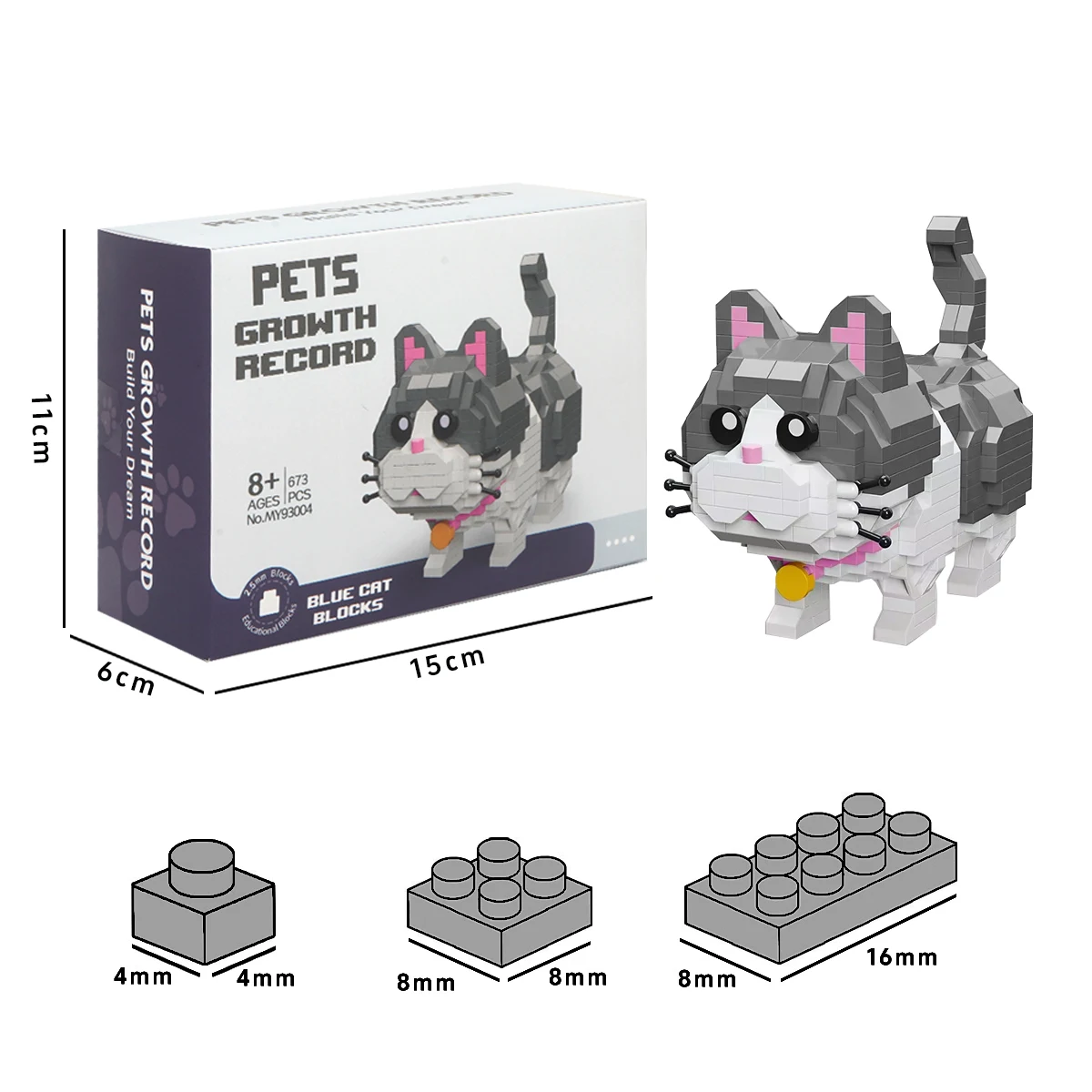 Shenzhen Factory Hot Selling Puzzles Game Small Particles Micro Diamond Building Blocks Animal Building Block Toys