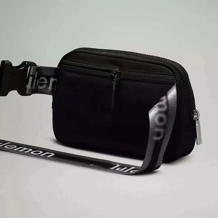 New Style Large Size Fanny Pack Bag lulu dupe Lululemone Lulu 1l Nylon Everywhere Belt Bag