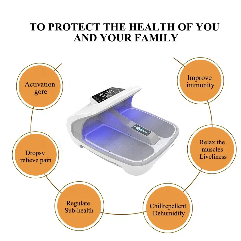 Graphene Foot Massager Blood Circulation Leg Beautician Stress Release Electric  Foot Massager Machine
