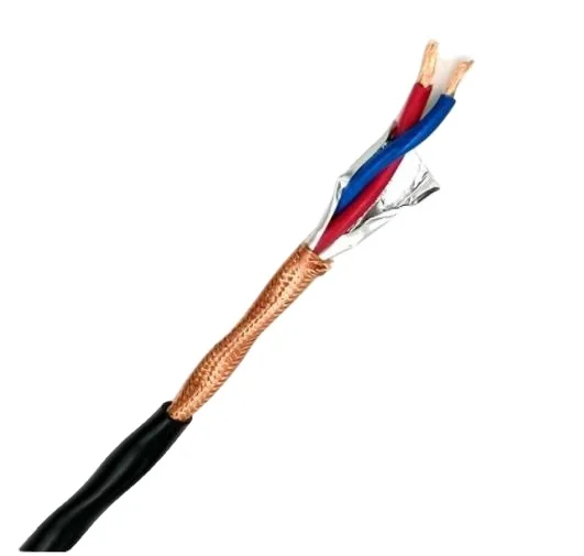 OEM 2 Core 24AWG Copper Conductor Al-foil Copper Braid Double Shielded Low Noise Roll Packing Microphone Audio Cables for Sale