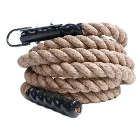 Fitness Heavy Rope Gym Power Training Battle Rope 25mm38mm50mm High Strength Durable Polyester  Comfortable Grip Linen Rope