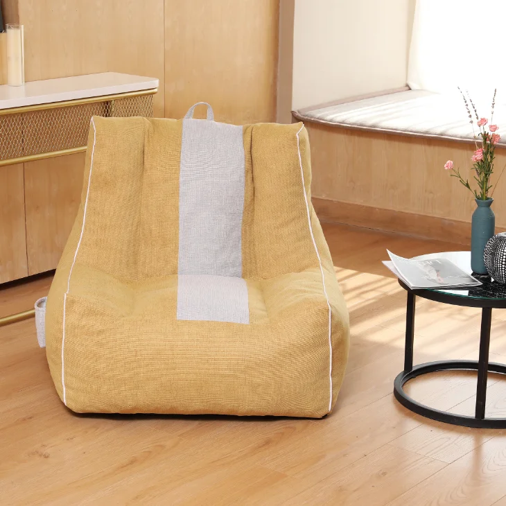 japanese floor chair folding adjustable lazy sofa  Living Room Soft Foam Filled Bean Bag Sofa