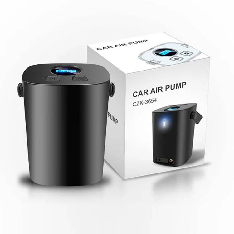 Dc 12v Pump Mini Car Tire Air Compressor Portable Rechargeable Air Compressor Tyre Pump