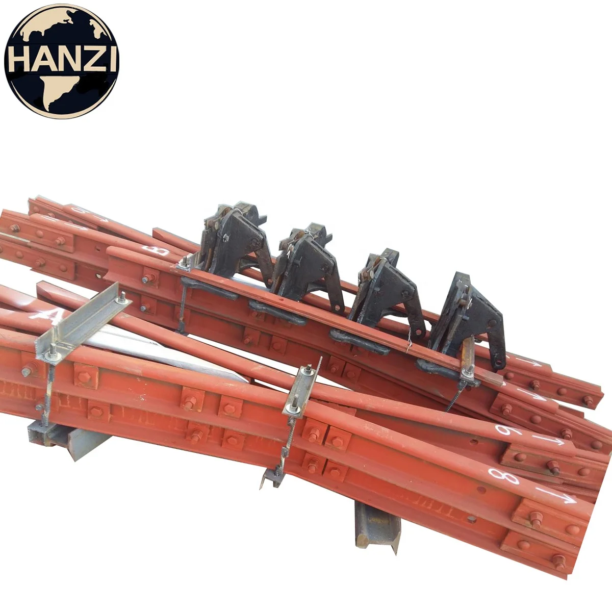 Steel Rail Track Turnout For Railway and Subways