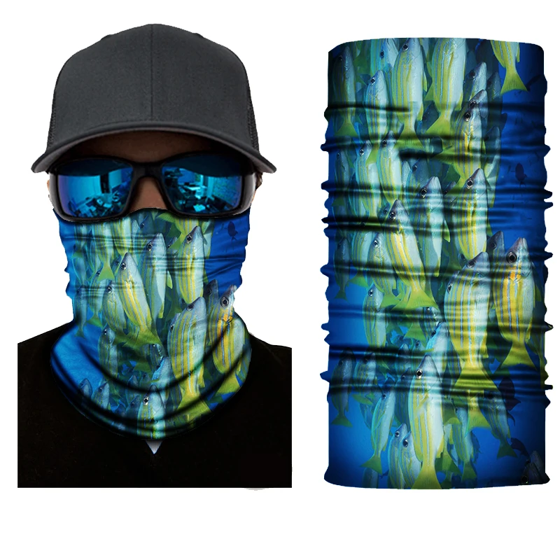  2020 низкий минимальный заказ лидер продаж тканевые бесшовные банданы для рыбалки на головные уборы с принтом