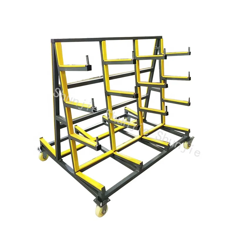 Customized glass profile all-in-one frame multi-functional glass profile rack