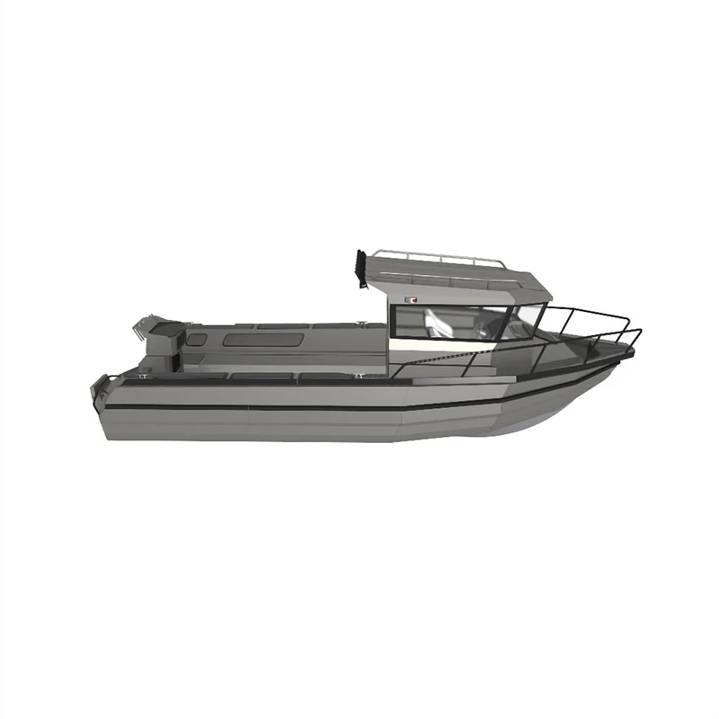 Saltwater 24ft aluminum fishing boat and rowing boat