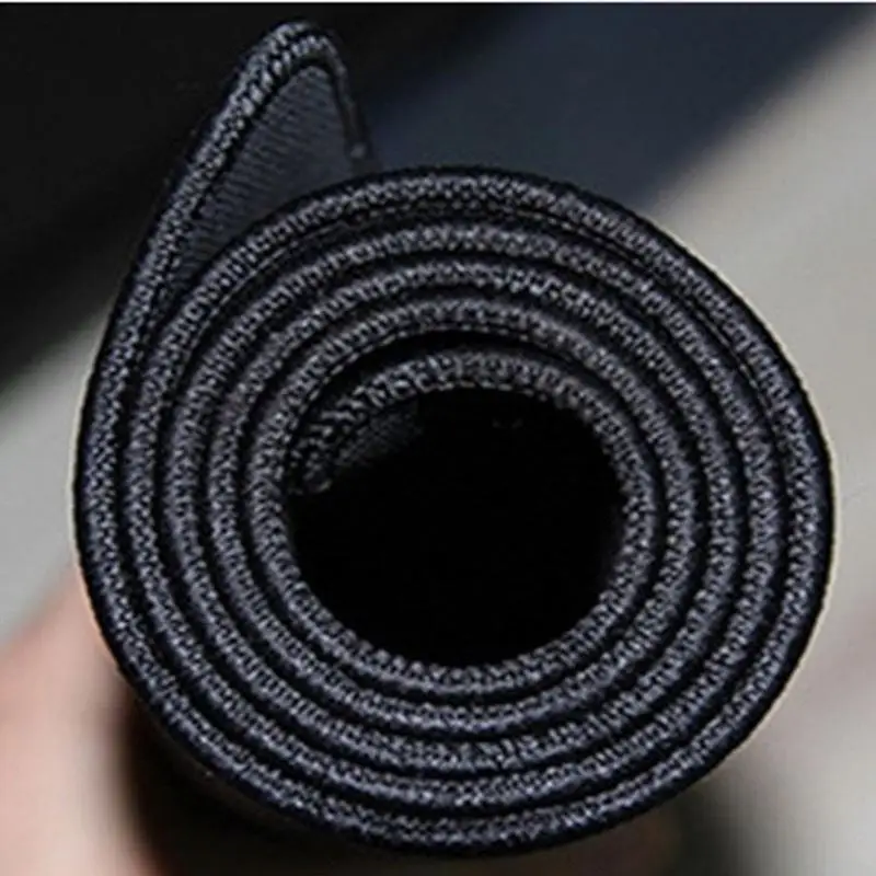 Customize LOGO and Size China Factory Grounding Mat 23*25cm Home Mouse Pad with Grounding Cord Earthed Grounding Black Mat