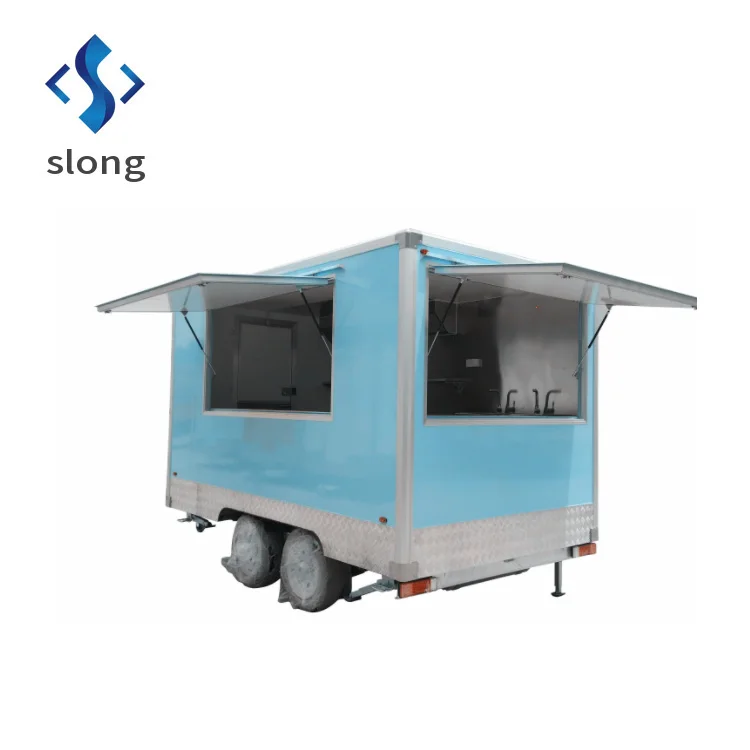 Affordable 4.5m full-service dining car American custom-made dining car with full kitchen equipment
