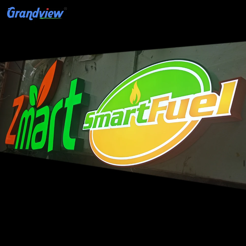 Wholesale 3D Lighting Acrylic LED Channel Letter Sign Acrylic Lighting Letters