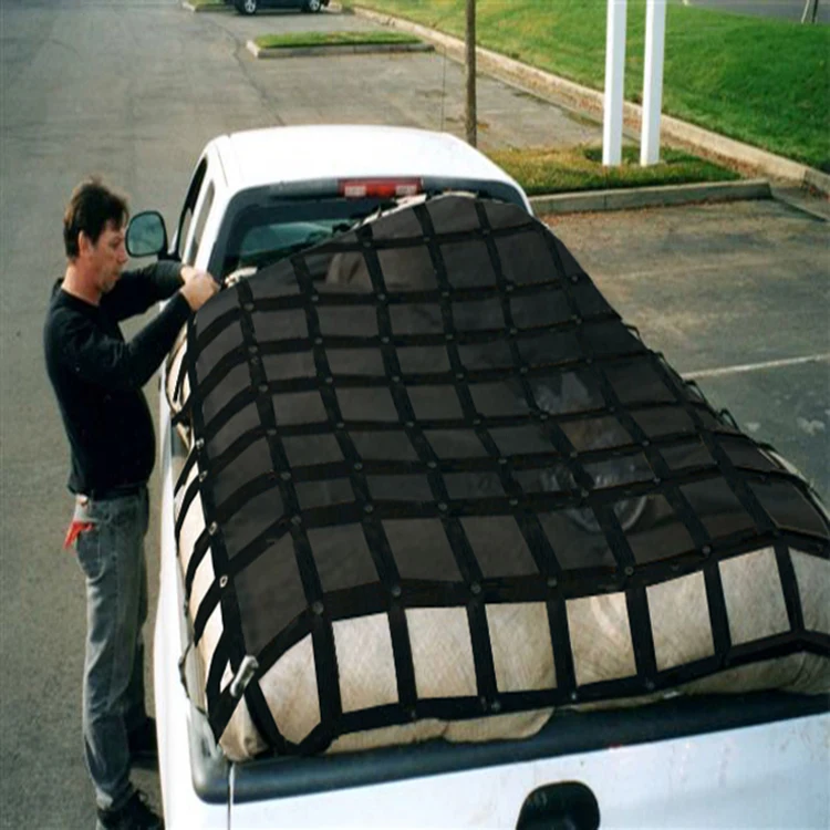 Heavy Duty Cargo Net Pick Up Truck Bed Trailer Cargo Net Short Bed Cargo Net