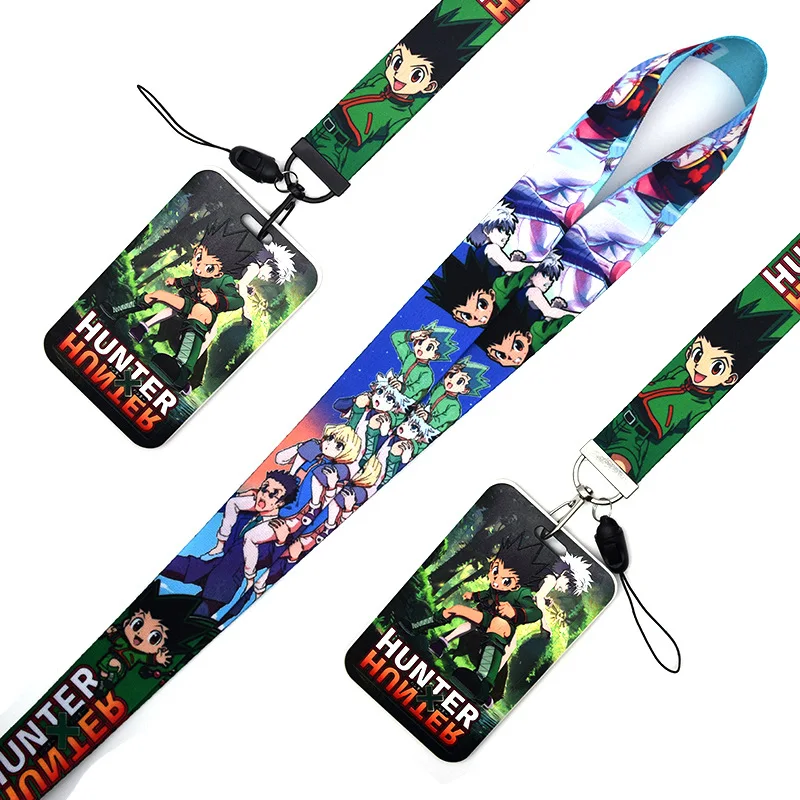  Брелок для ключей в стиле аниме Hunter X шнурки удостоверения личности USB-накопитель мобильного телефона тренажерном зале
