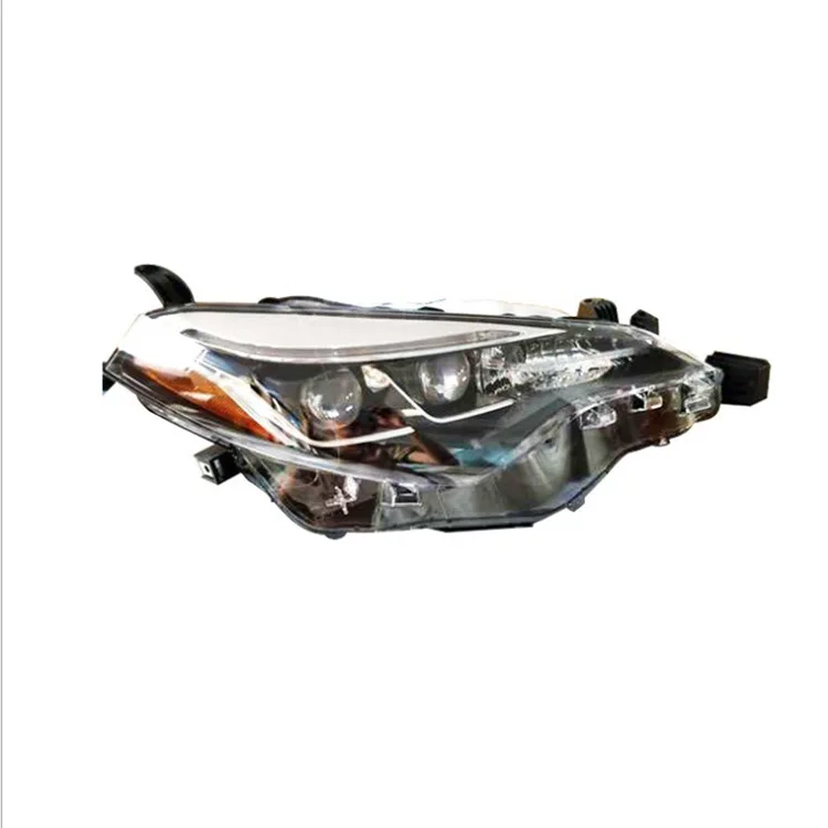 NEW CAR PARTS BODY KIT FOR COROLLA 2017 USA SE HEAD LAMP FOR FRONT REAR BUMPER FOG LAMP COVER