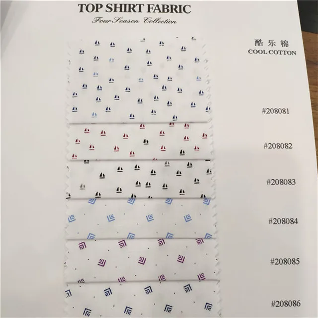 Новинка 2020, Тканое полотно с принтом для рубашек, в наличии