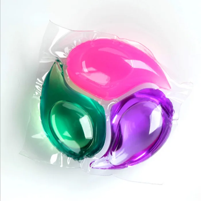 Anti Bacteria Water Soluble Film Laundry Detergent Liquid Gel Capsule Washing Ball Laundry Pods