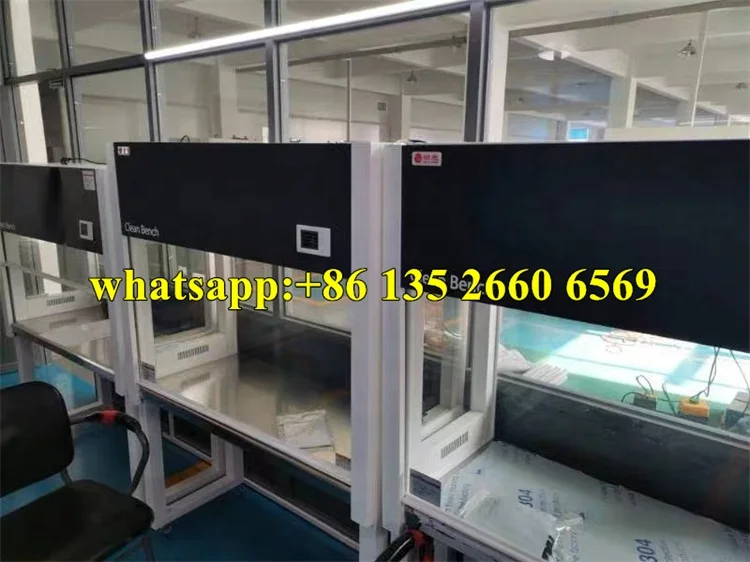 Single person clean workbench biobase lab laminar flow hood air clean bench laminar air flow bench