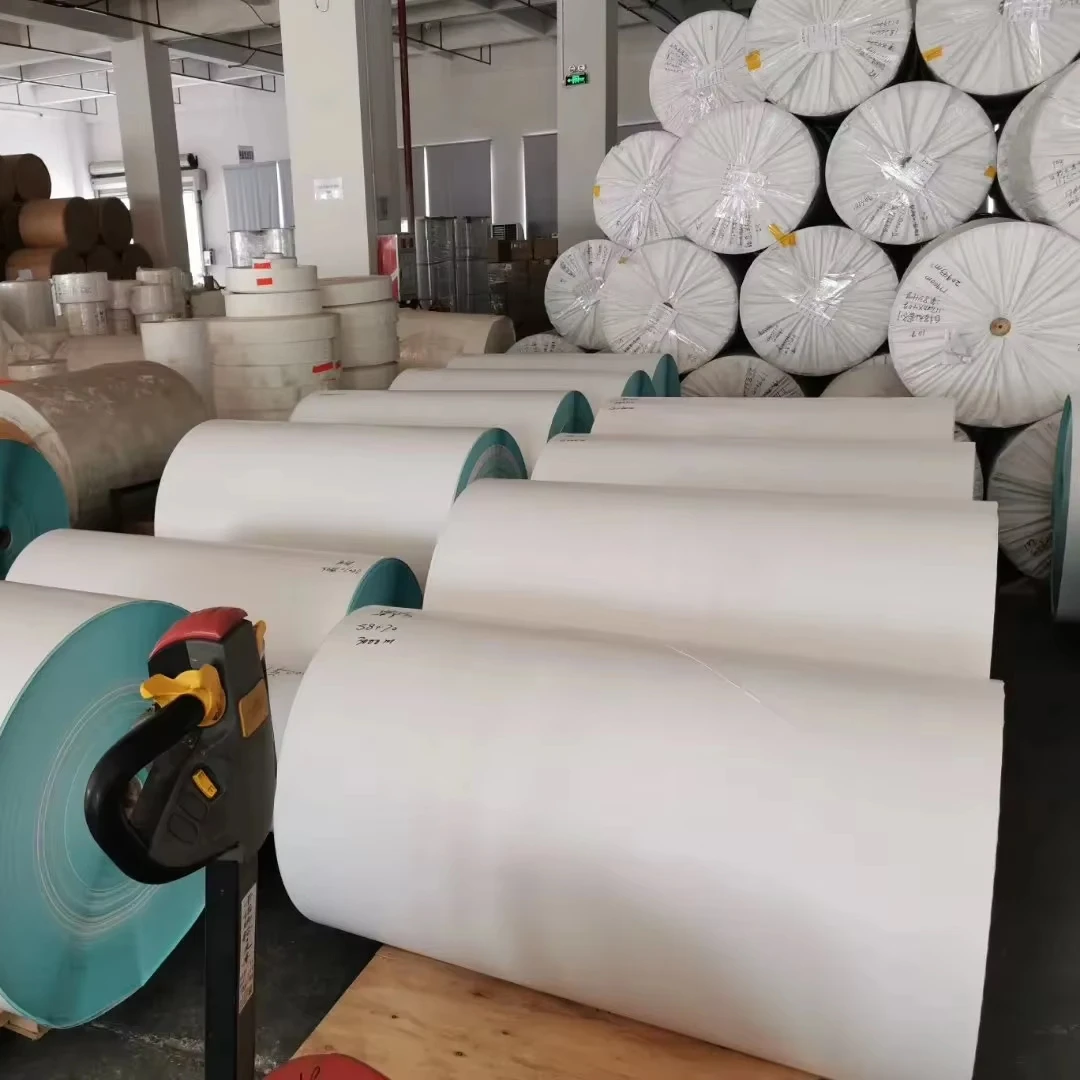 Thermal paper self-adhesive jumbo roll can be die-cut sheets /rolls for product labels