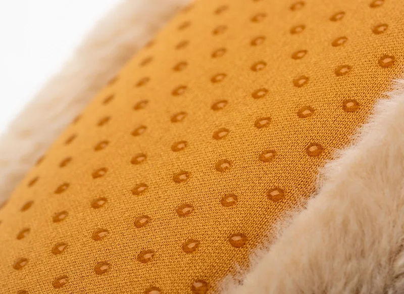 Thick Non Skid Winter Sleepers Shoes Women Non Slip House Cozy and Fuzzy Sherpa Stylish Slipper Socks