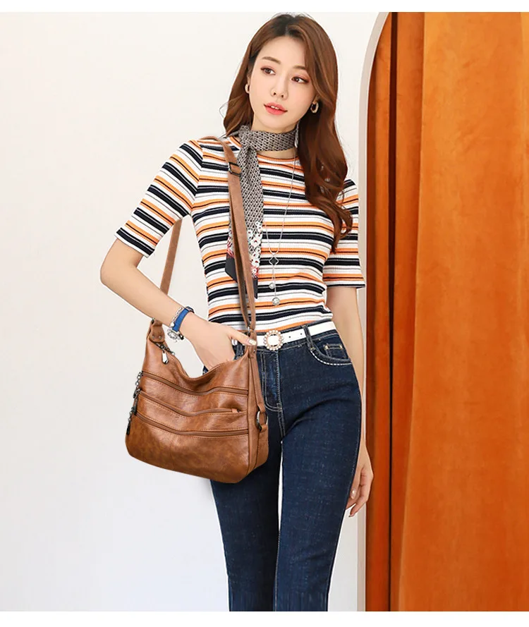 Hobo Handbags Bags Purses for Women Leather Purses and Handbags Pocketbooks Large Crossbody Shoulder Tote Bags