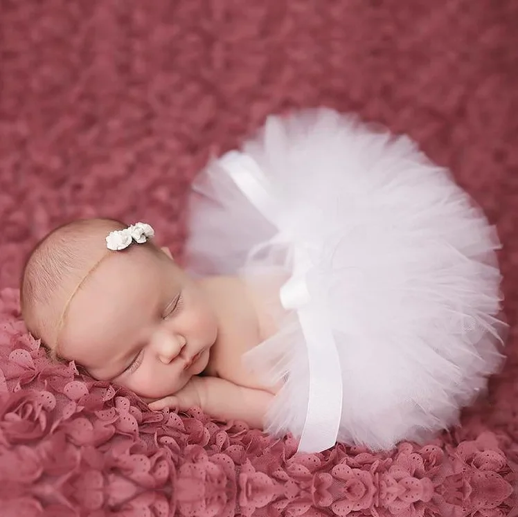 Newborn Baby Photography Props Fantastic And Beautiful Decorative Skirt For 0 To 6 Months For Photo Shoot