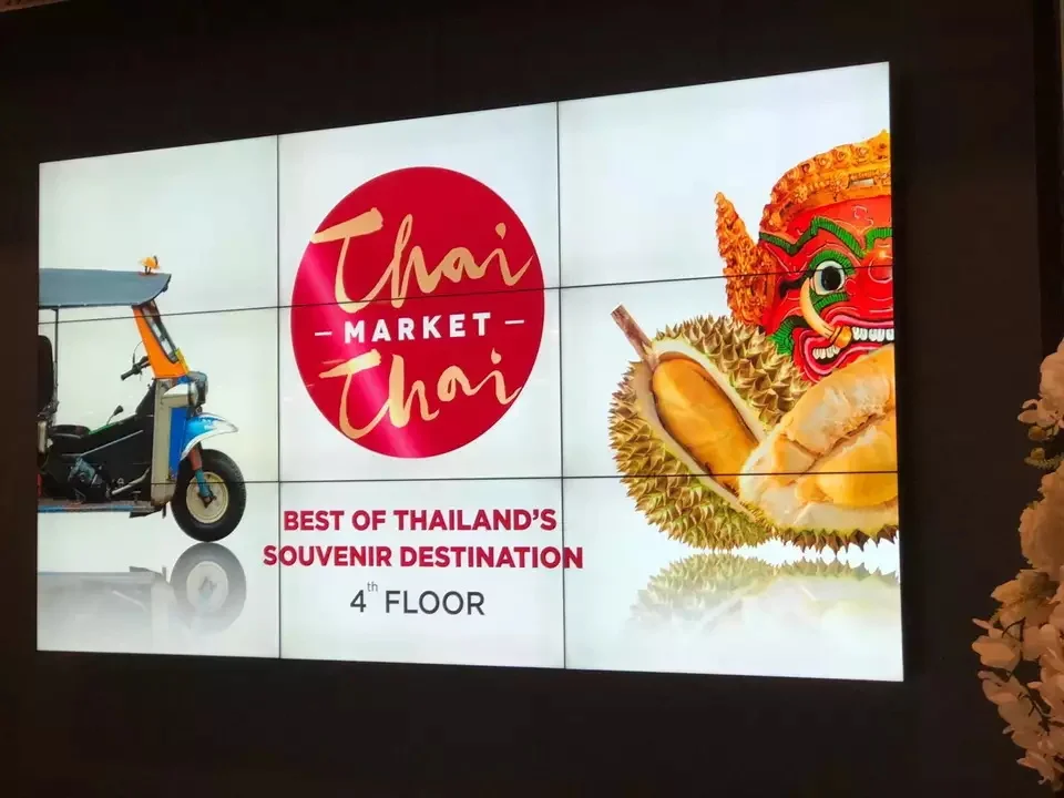 46 49 55 Inch Indoor 4k 2x2 3x3 Mutil Splicing Advertising Player Screen Narrow Bezel 1.8mm 3.5mm Display Lcd Video Wall