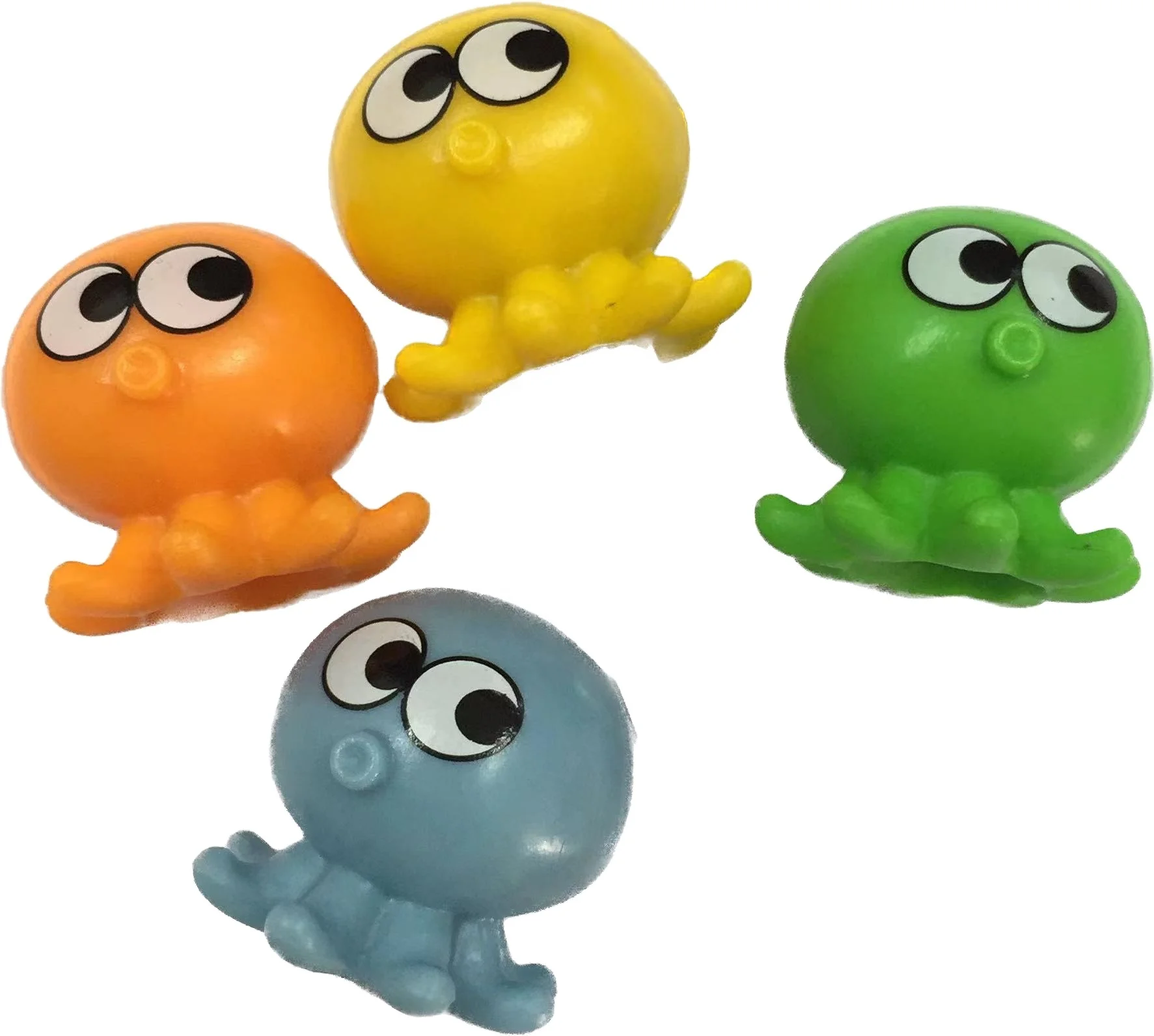 Plastic Octopus Toy Pencil Toppers for Vending Machine Capsule Toys