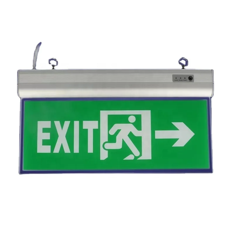 Hot Sale LED Exit Sign Floor Safety Access Fire Emergency Exits Light