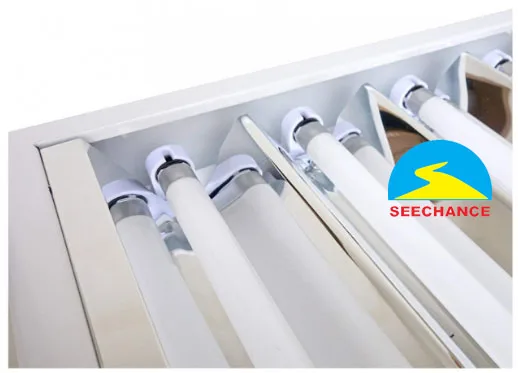 Hydroponics T5 4 Foot 8 Bulbs Grow Lighting Fixture Indoor Garden T5 Flurosecent Lighting Fixture