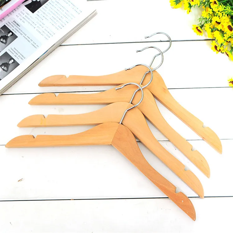 Hot Selling Non Slip Wooden Kids Hanger Children Hangers Wholesale