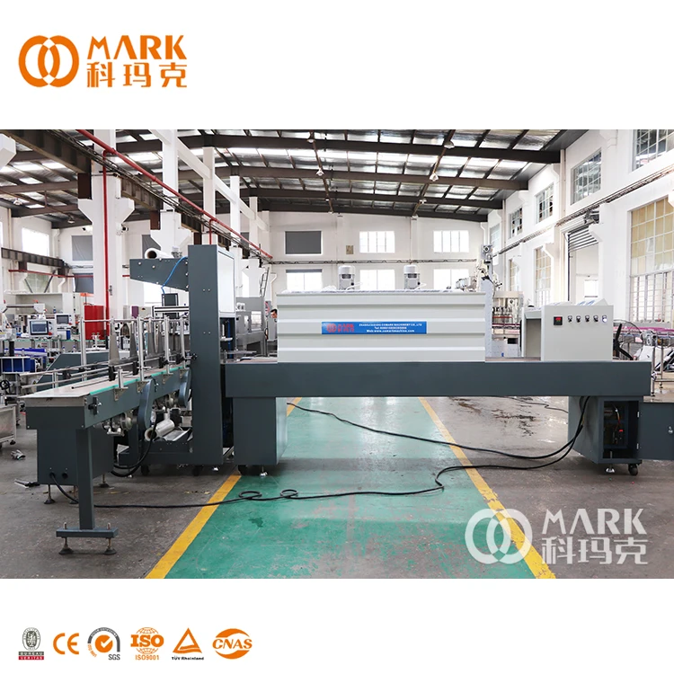 Automatic L Type Heat Shrink Film Wrap Packaging Machine for Bottles