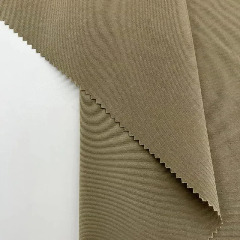 High quality waterproof sustainable polyester nylon blend fabric for down jackets